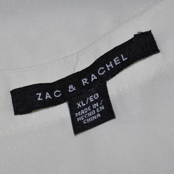 'FINAL' ZAC & RACHEL Lace Sleeveless Blouse Top F4 - Picture 5 of 8